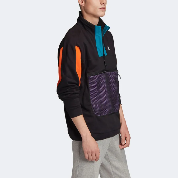 adidas originals Men PT3 1/4 Zip Jacket Black-5