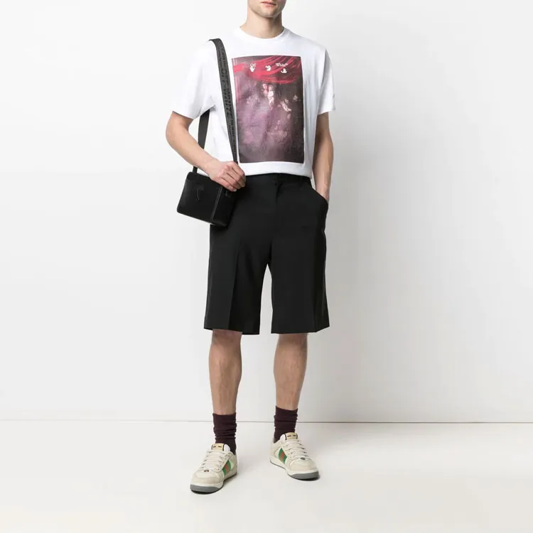 OFF WHITE Regular Fit Caravaggio Painting T shirt-2