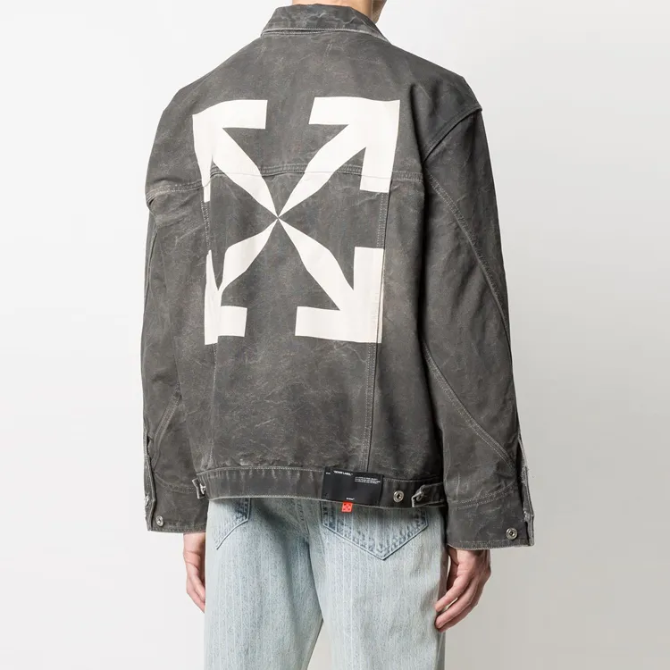 OFF WHITE SS21 Jacket Men's Gray-2