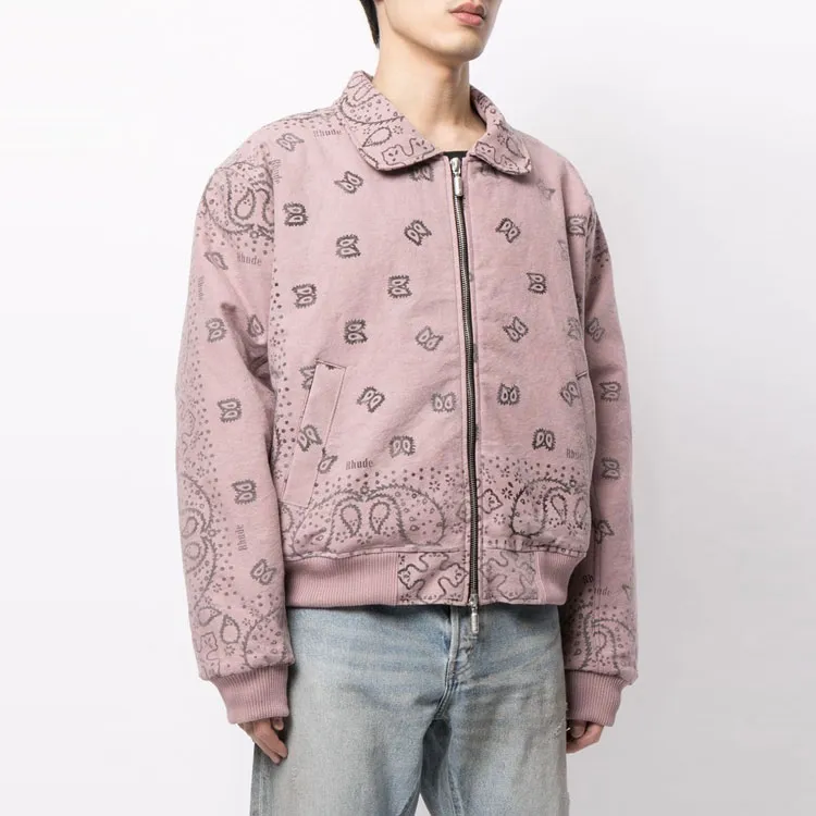 RHUDE Bandana Bomber Jacket-1