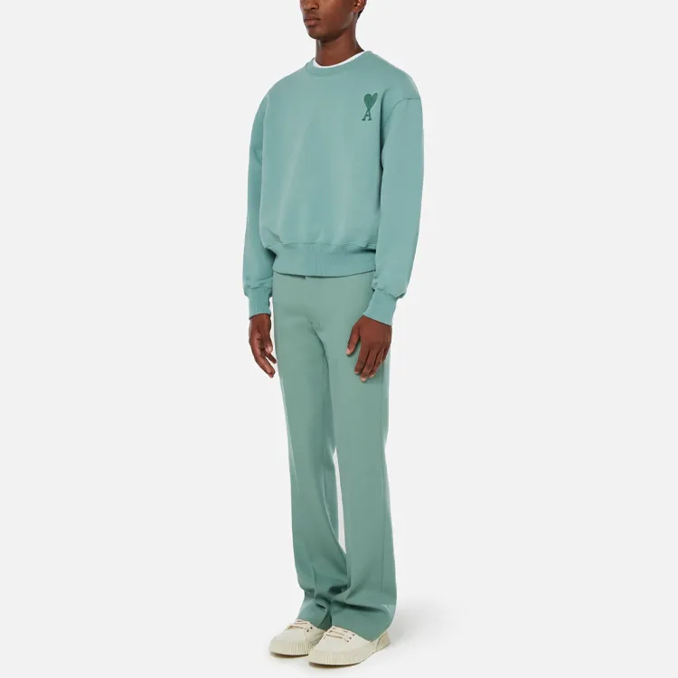 AMIPARIS Sweatshirts Men Aqua Green-3