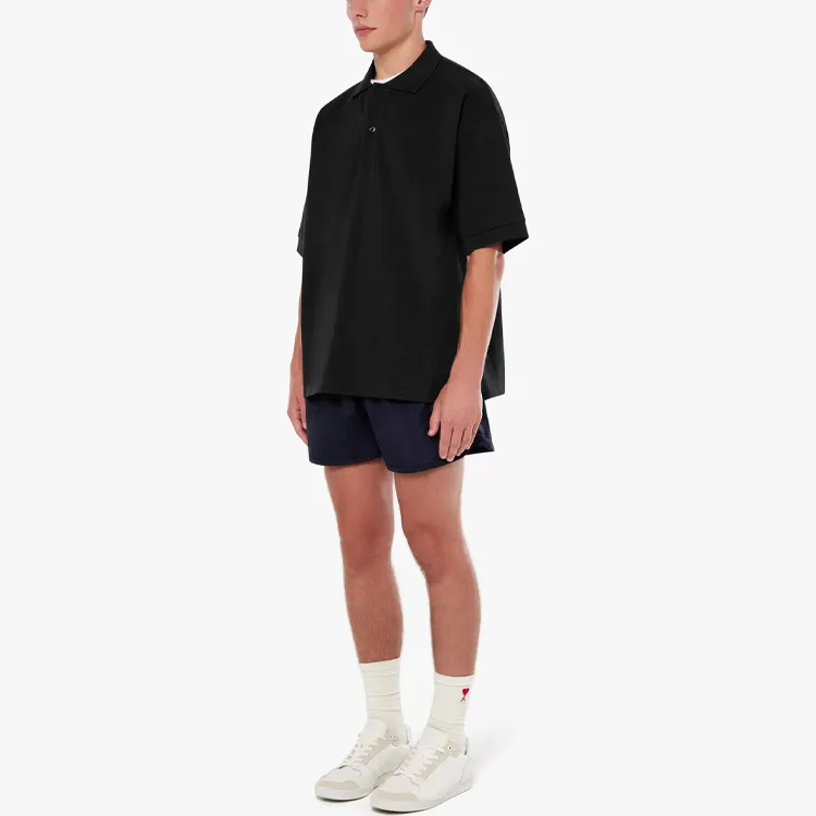 AMIPARIS SS21 Polo Shirt Men's Black-3