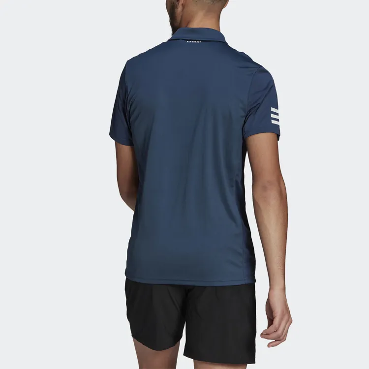 Adidas Polo Shirts Men Navy Blue-2