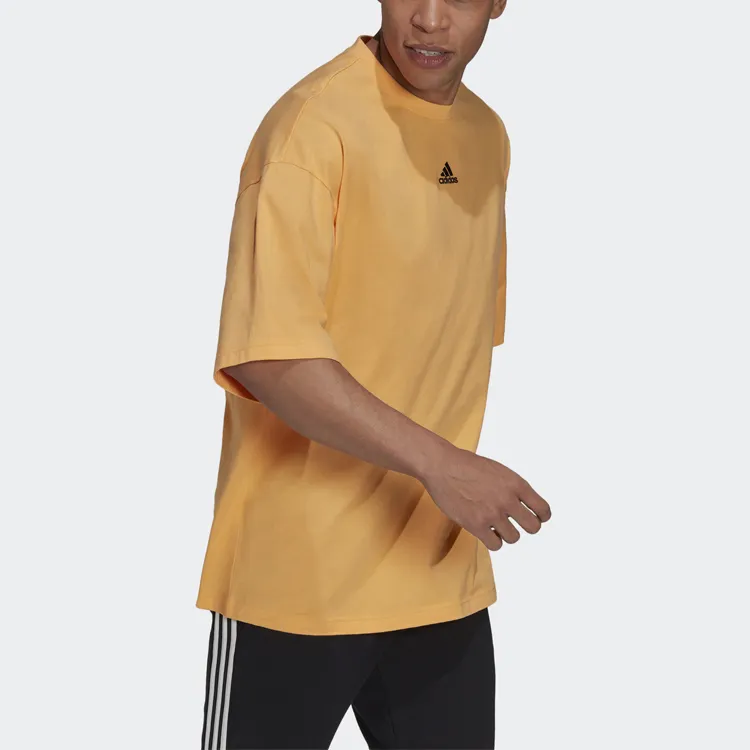 Adidas T Shirts Men Orange Yellow-2