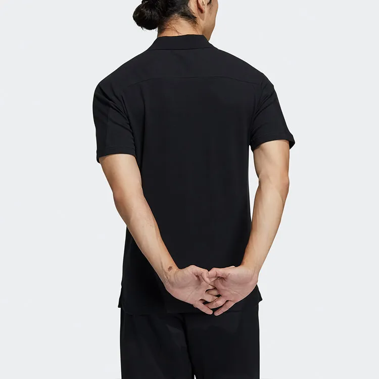 Adidas Polo Shirts Men Black-1