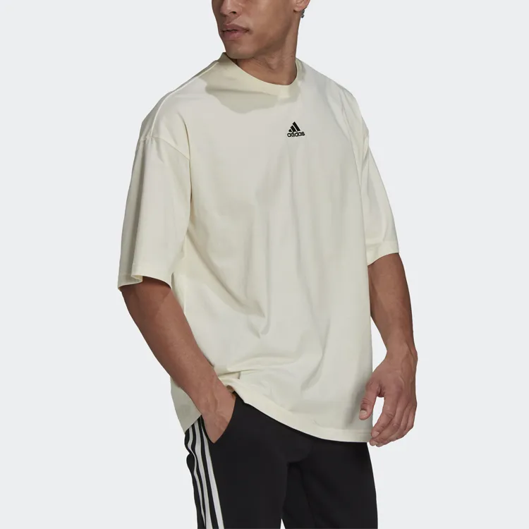 Adidas T Shirts Men Ivory-3