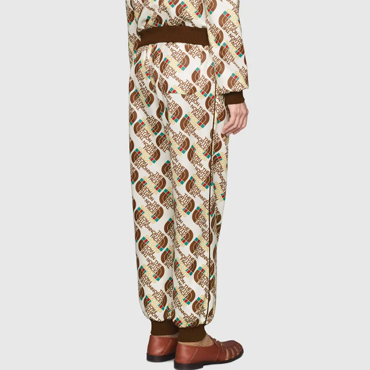 GUCCI X The North Face Web Print Technical Jersey Jogging Pant-2
