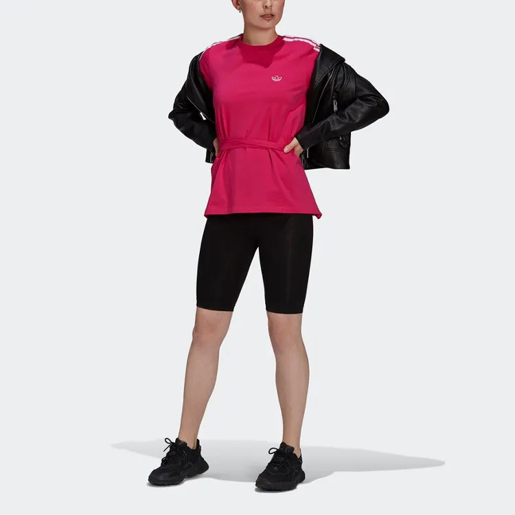 Adidas Originals T Shirts Women's Magenta-1
