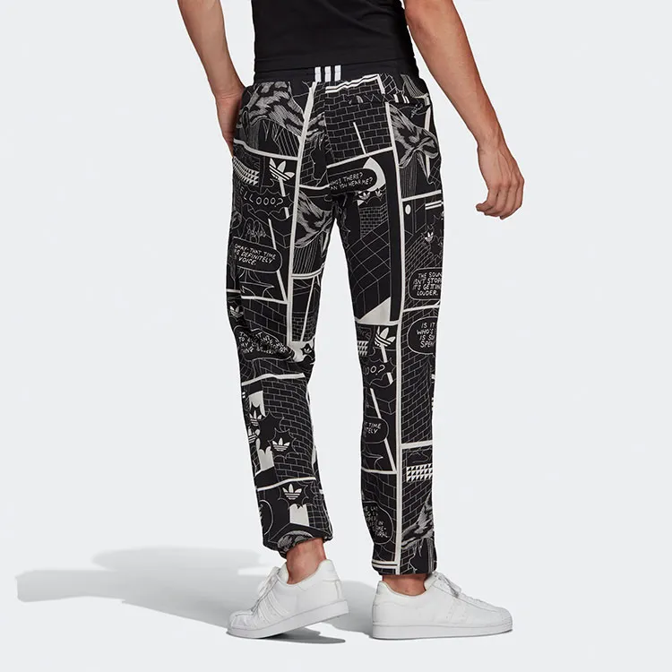 Adidas Originals Knitted Sweatpants Men's Black-3