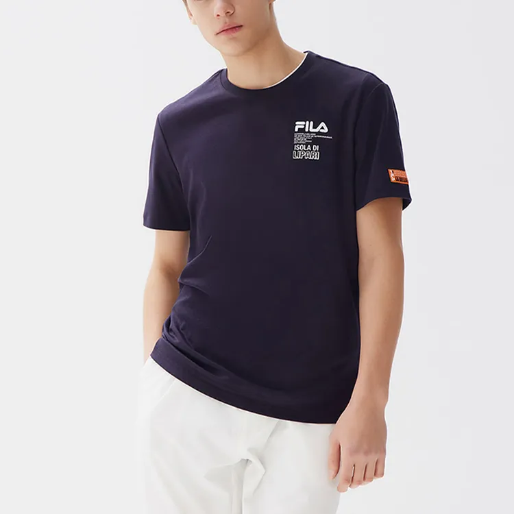 FILA T Shirts Men Legend Blue-3