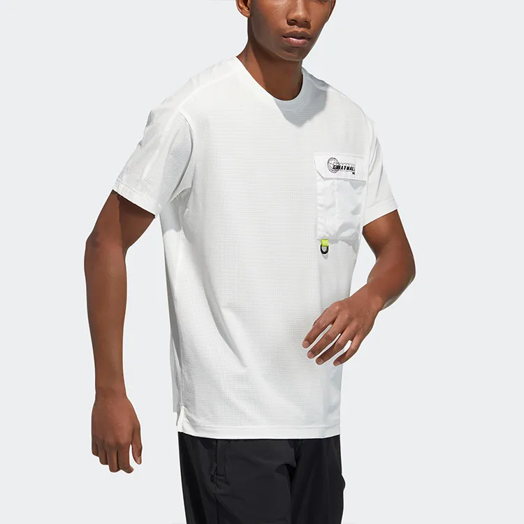 Adidas T Shirt Unisex Bright White-3