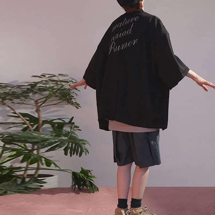 Umamiism SS20 Loose Fit Shorts Unisex Gray-3