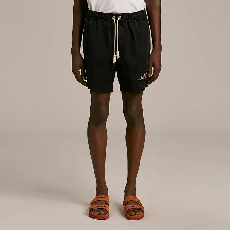 PALM ANGELS Exodus Side Stripe Track Shorts-2
