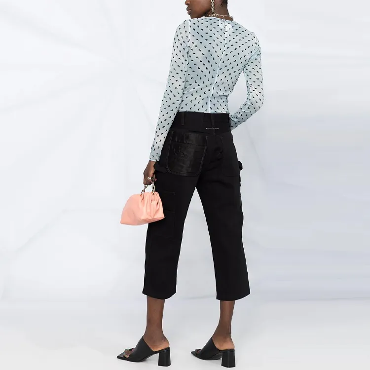 Maison Margiela T Shirts Women's Blue-4