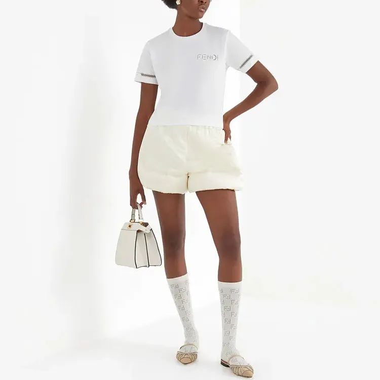 FENDI SS21 T Shirt Women's White-2