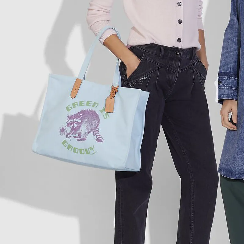 COACH Recycled Tote Shoulder Bags-4