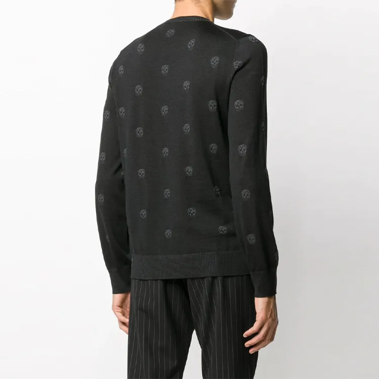 Alexander McQueen Skull Jacquard Pullover-2