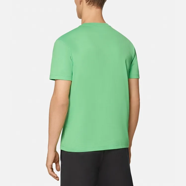 VERSACE T-Shirts Men Green-2