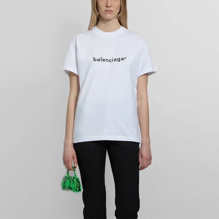 Balenciaga SS21 T-Shirt Women's White-1
