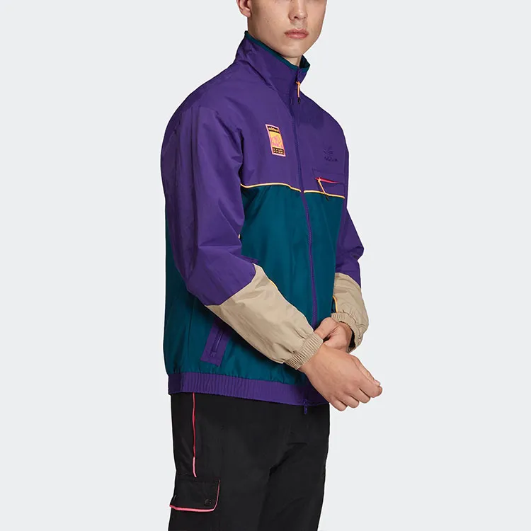 Adidas Originals Jacket Men's Purple-4