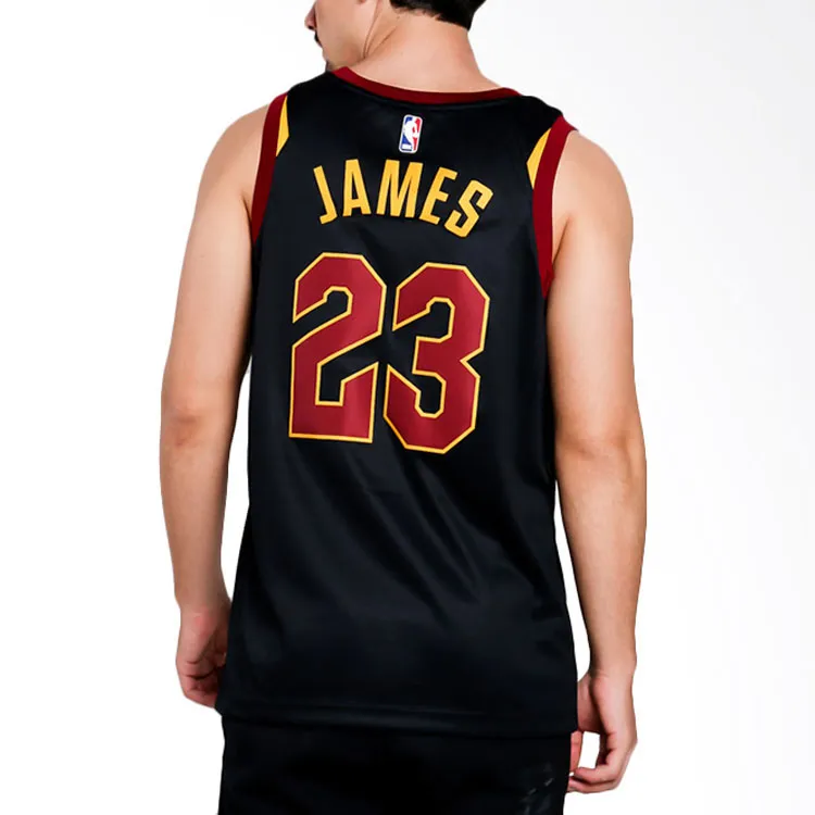 Nike Basketball Jersey Men's Black-3