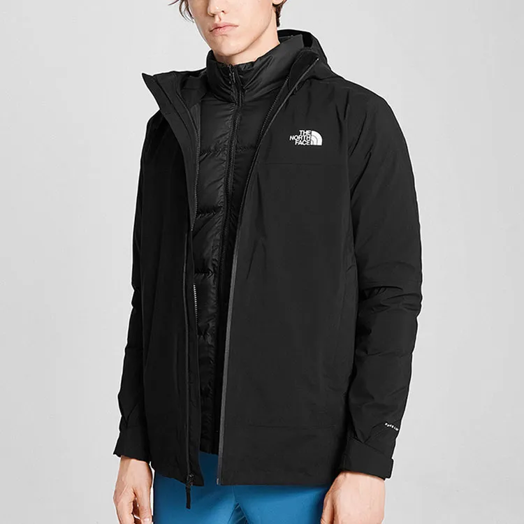 THE NORTH FACE Waterproof And Breathable Windbreaker Jacket Men's Black 550 Fill Power-3