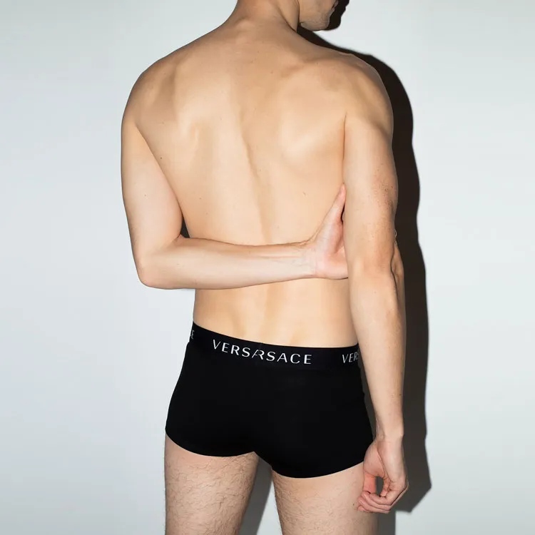 VERSACE VERSACE Boxer Shorts Men's 3 Pack Black-2