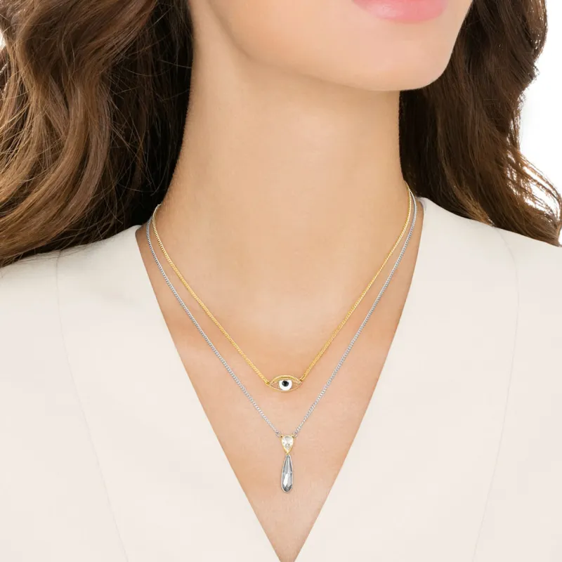Swarovski Metal Necklaces Women's-2