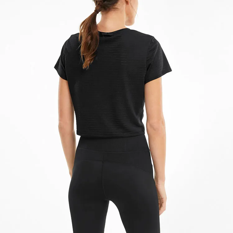 PUMA Crop Tops Women's Black-2