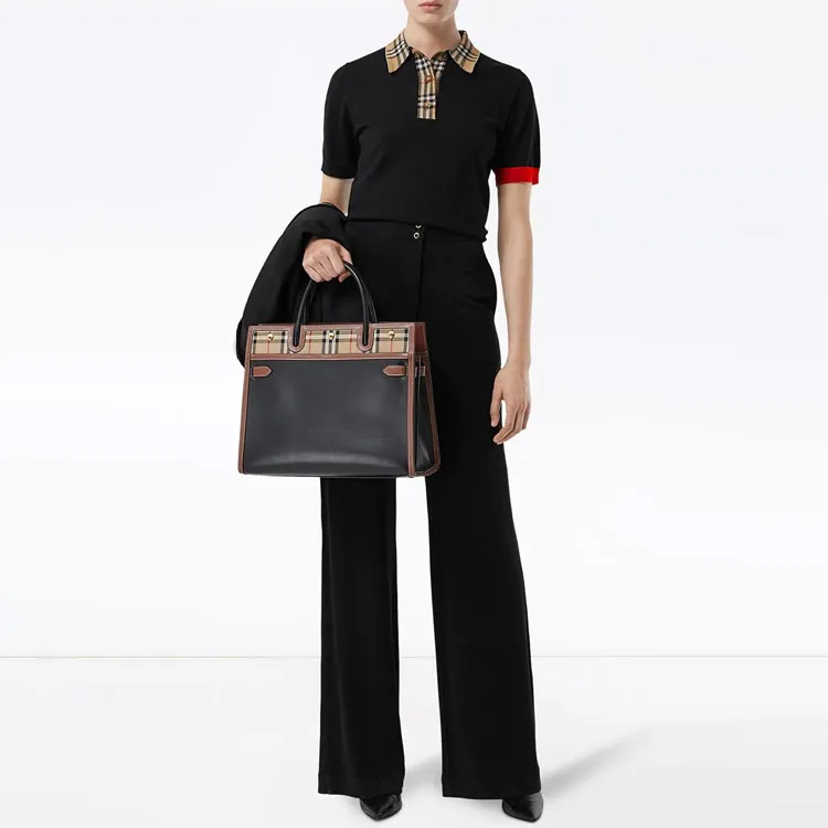 Burberry Polo Shirts Women's Black-1