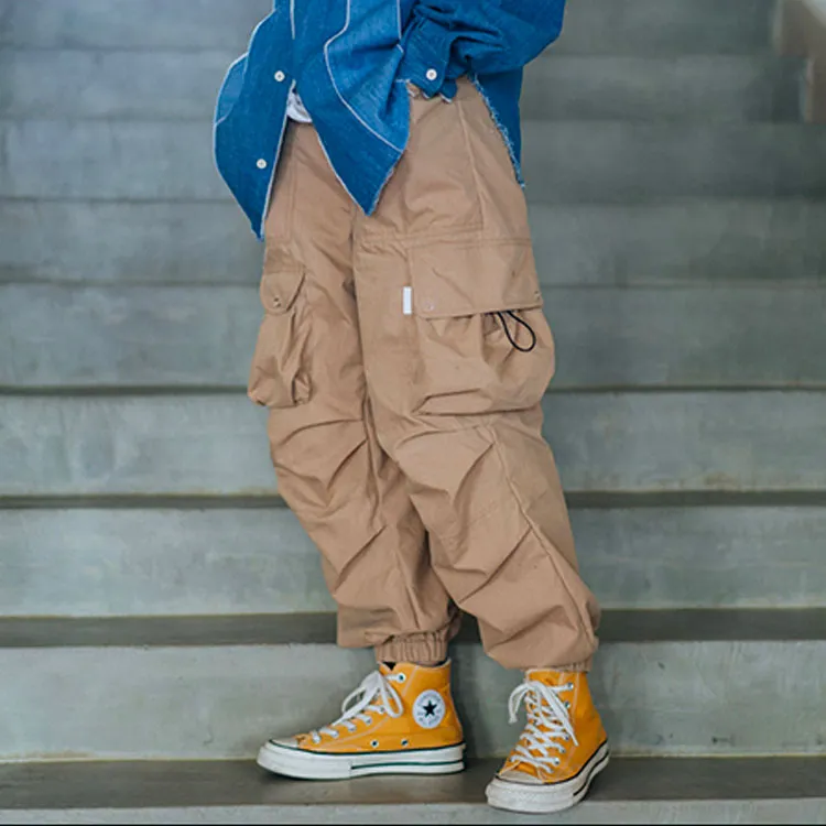 PROS BY CH Jogger Casual Pants Unisex Khaki-1