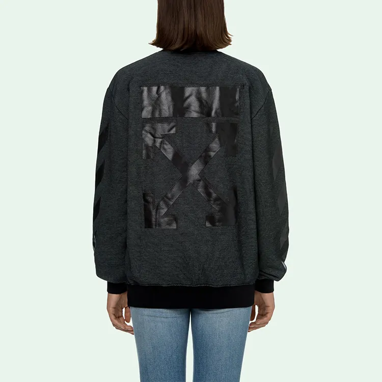 OFF WHITE FW20 Sweatshirts Women's Dark Gray-3