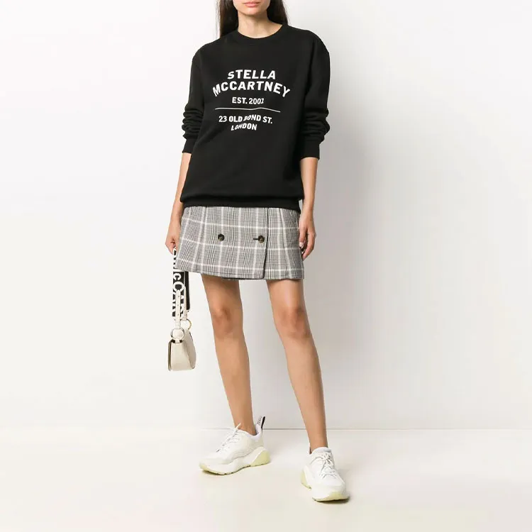 Stella McCartney Sweatshirts Unisex Black-2