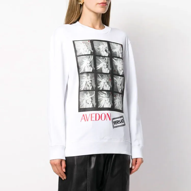VERSACE Graphic Printed Sweatshirt-3