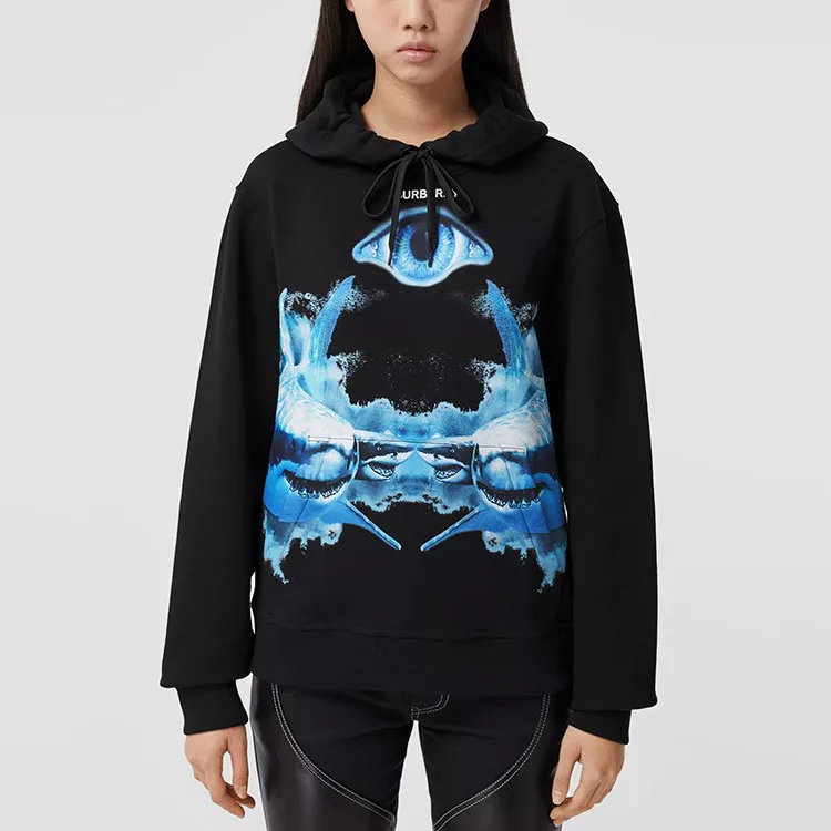 Burberry Sweatshirt Women's Black-2