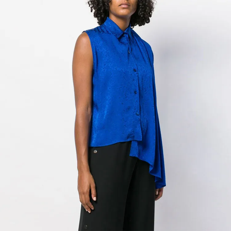 Balenciaga Shirts Women's Blue-3