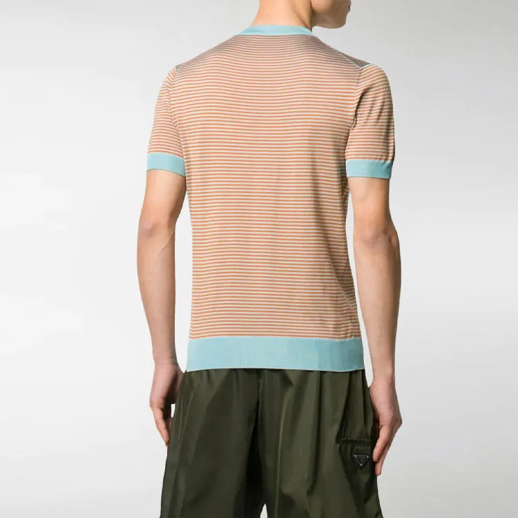 PRADA T-Shirts Men Pink-2