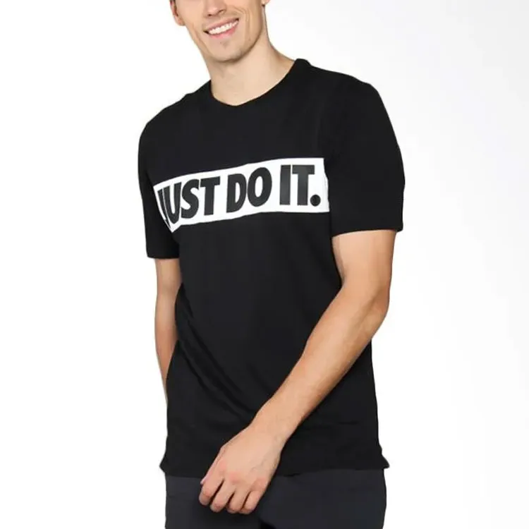 Nike T Shirts Men Black-1