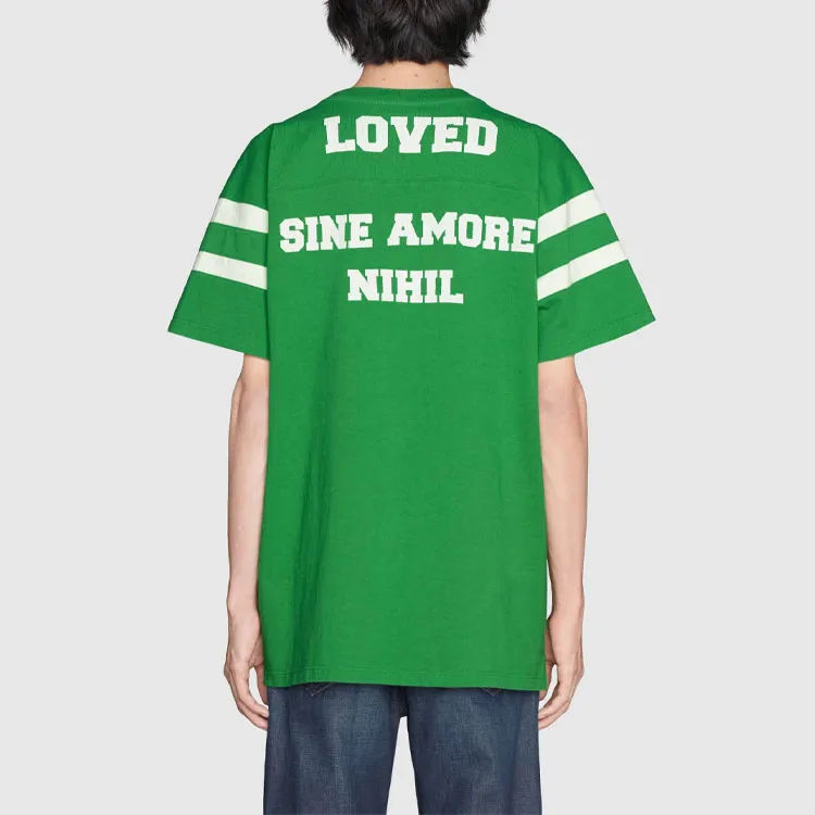 GUCCI Men To Hug A Snake Print T-Shirt Ivory-4