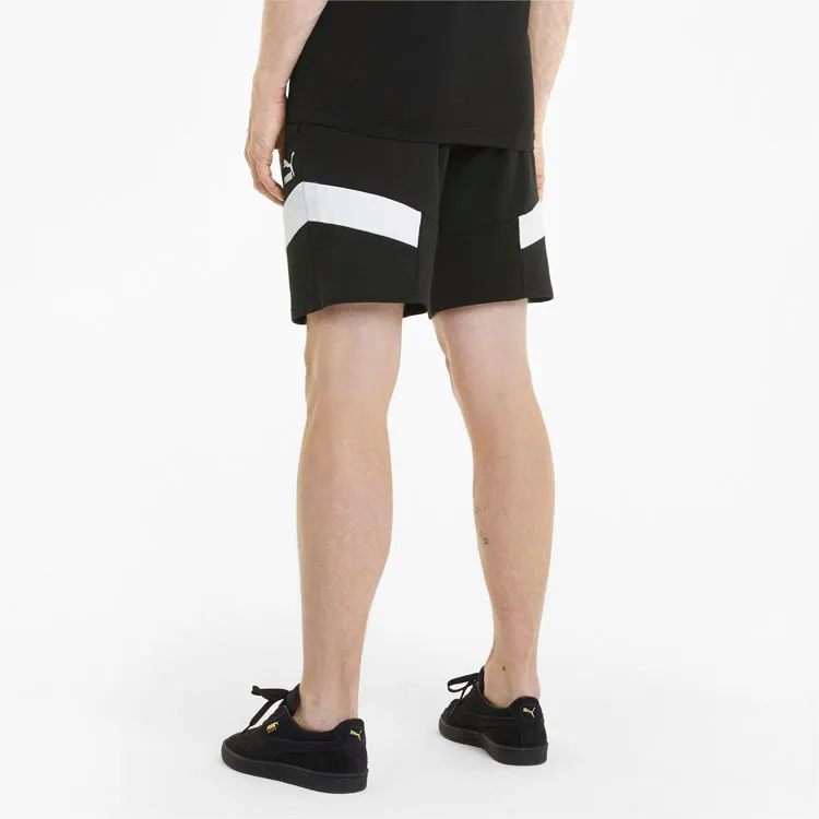 PUMA Casual Matching Tops And Blouses Casual Shorts Men Black-3