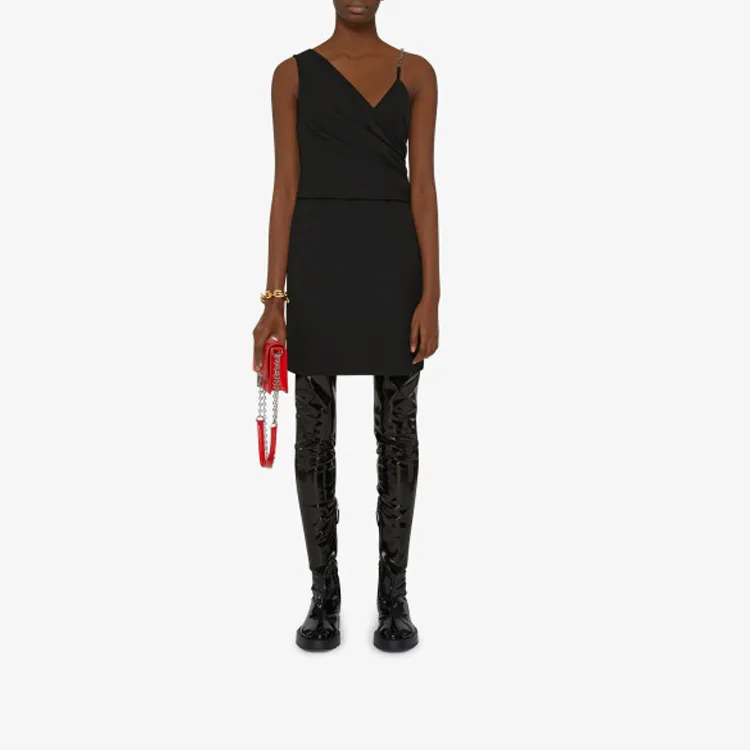 GIVENCHY 4G Cow Leather Shoulder Bag Crossbody Bag Medium Size Women's Red-4