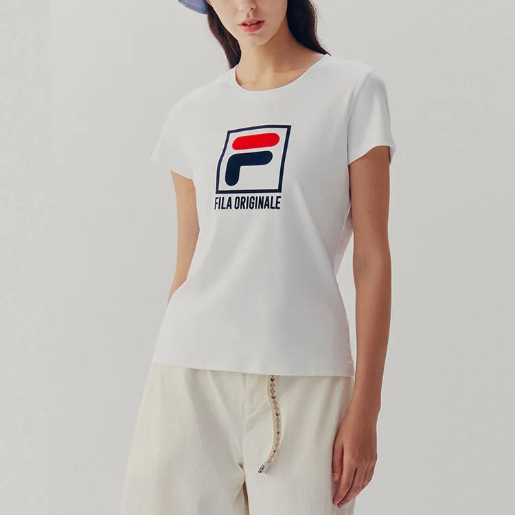 FILA T Shirts Men White-4