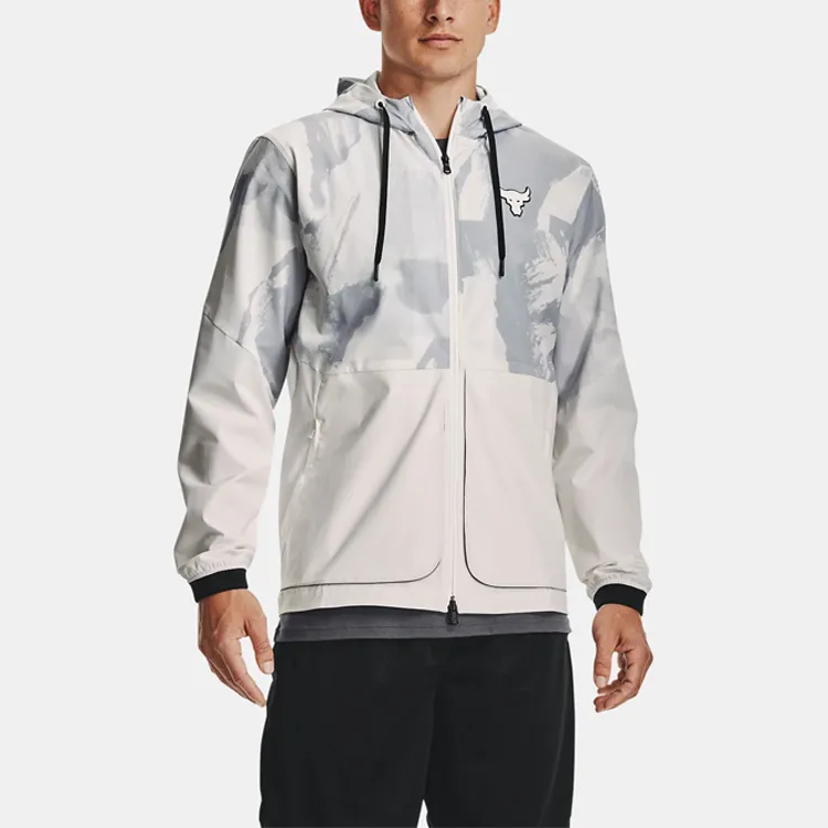 Under Armour Project Jackets Men Agate White-3
