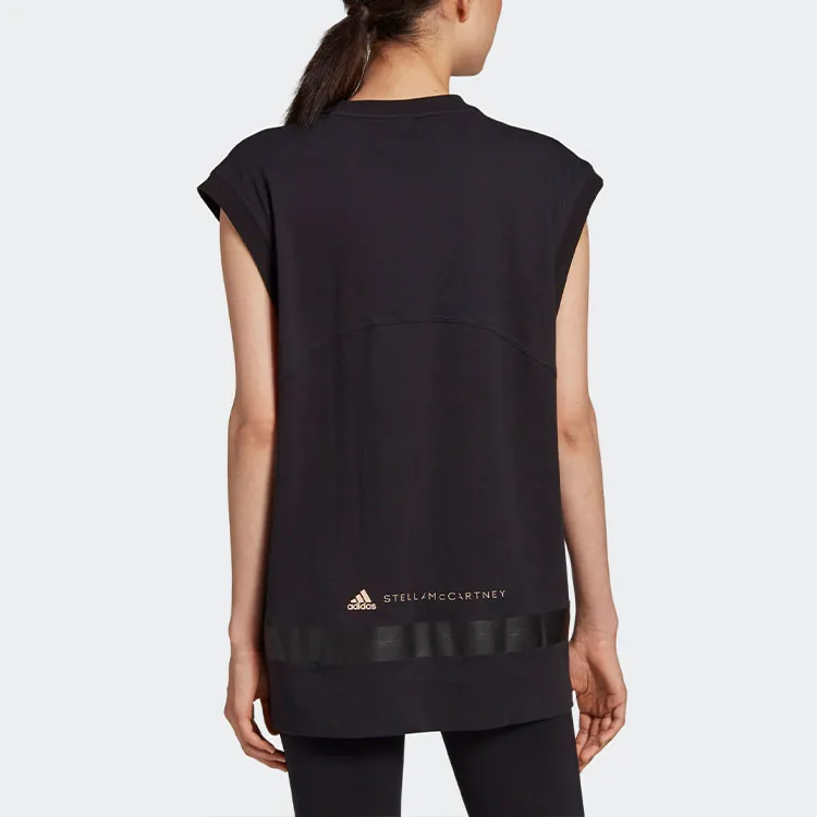 Adidas ASMC Sleeveless Sports Shirts Women's Black-5