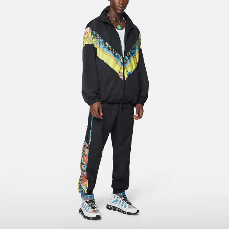 VERSACE Jackets Coats Men's Black-1