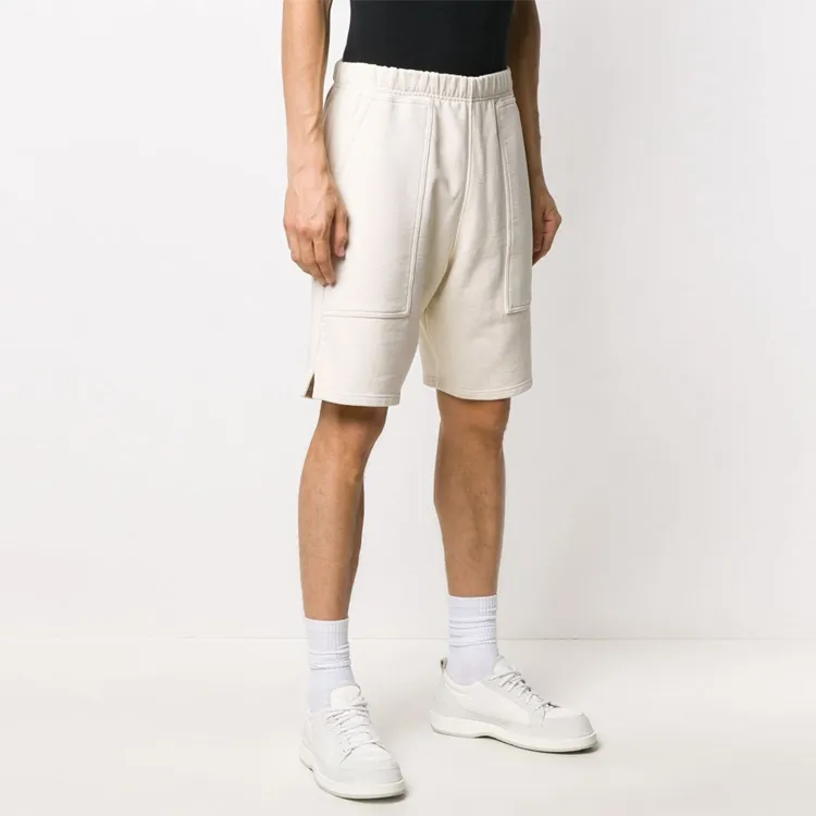 AMIPARIS Sports Shorts Men Ecru-2