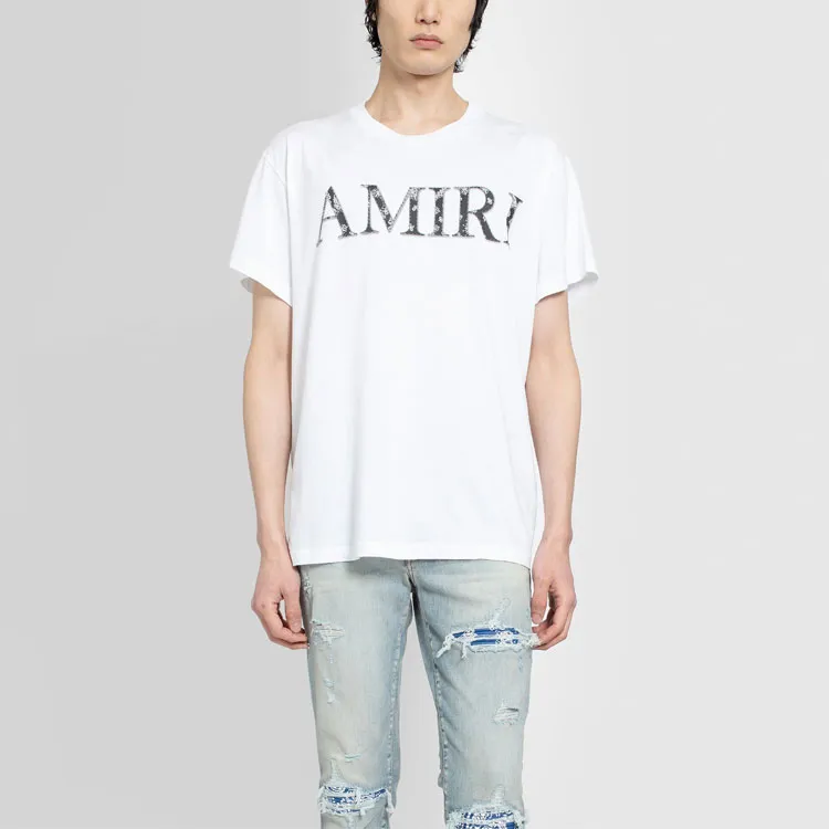 AMIRI Bandana Logo Tee-1