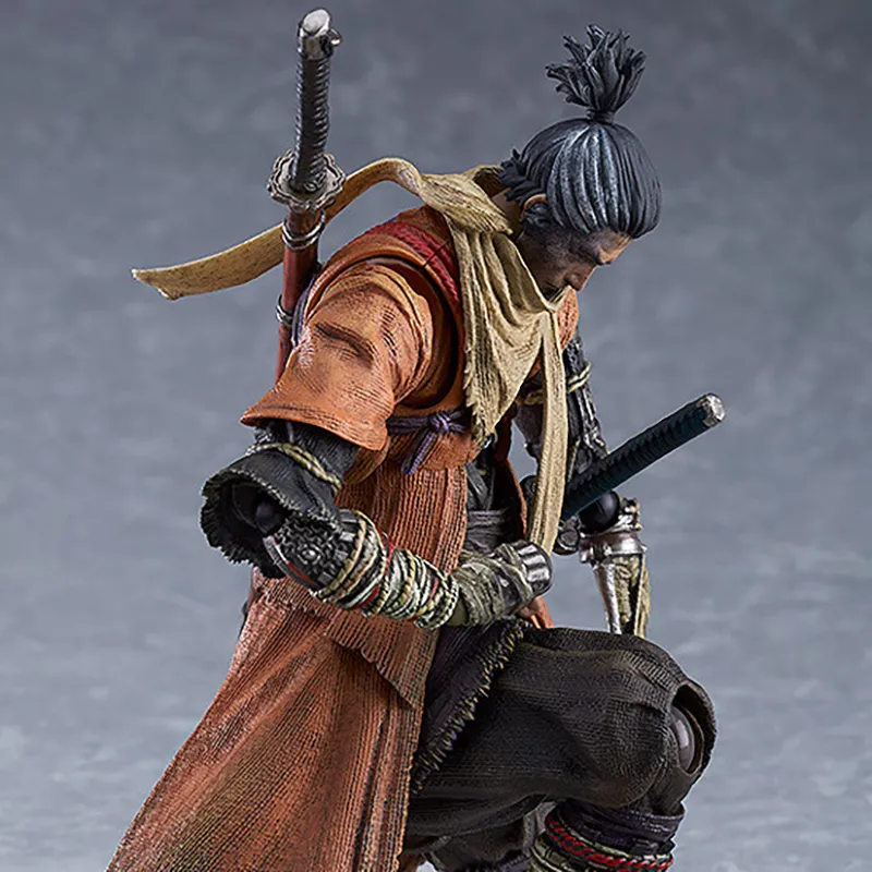GSC Max Factory Figma 'Sekiro  Shadows Die Twice' Figure DX Edition With Special Bonus Scale Figures 15.5cm-4