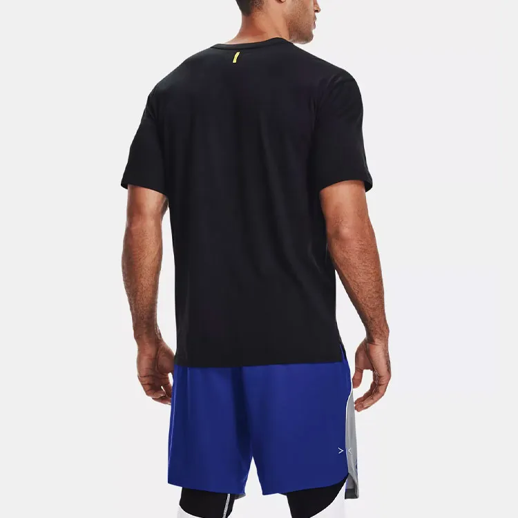 Under Armour Set in Sleeve T Shirt Men's Black-4