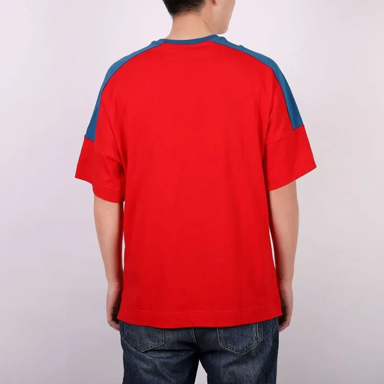 Nike T Shirts Men Red-3